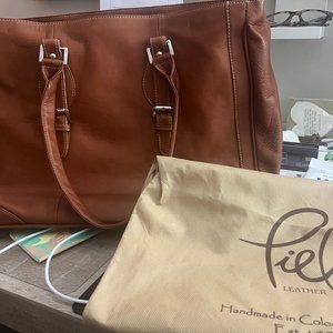 Genuine Piel Leather Laptop Bag for Men or Women